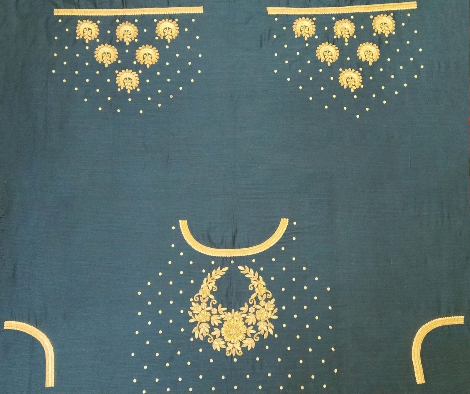 zardozi chand butta design blouse pis -01