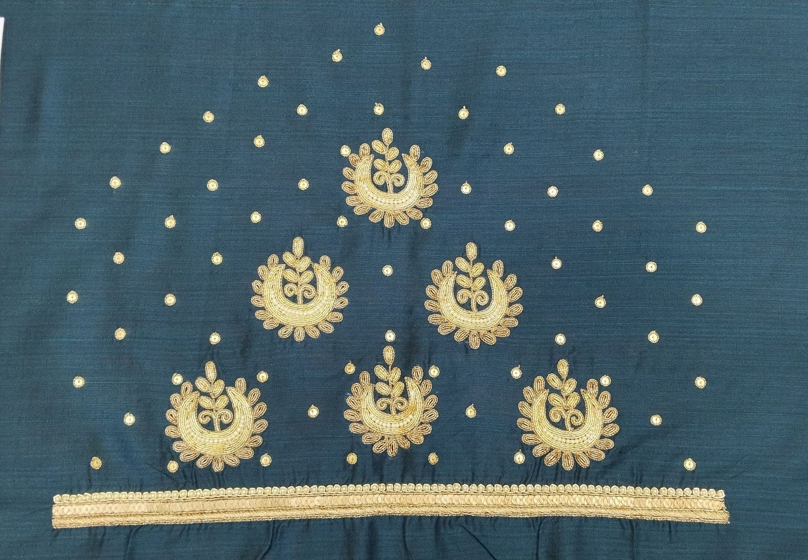 zardozi chand butta design blouse pis-04